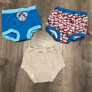 Disney Mickey Mouse Boys Bottoms set of 3